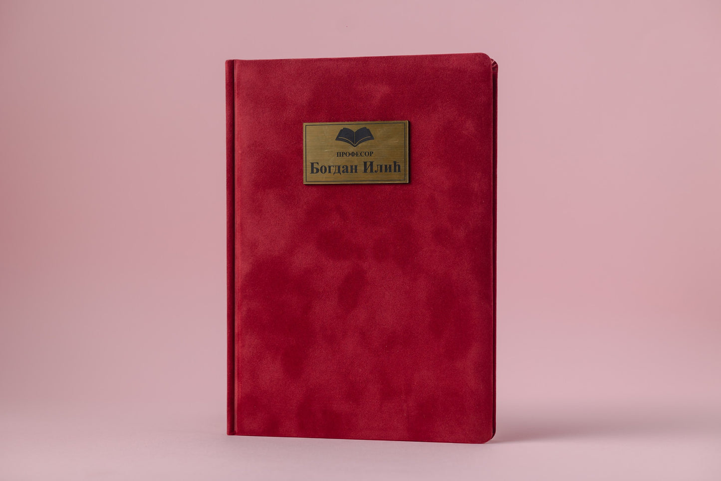 Pliš rokovnik B5 | Velvet Touch