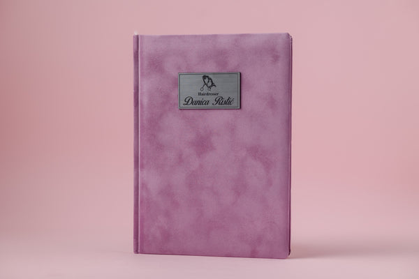 Pliš rokovnik B5 | Majestic Violet