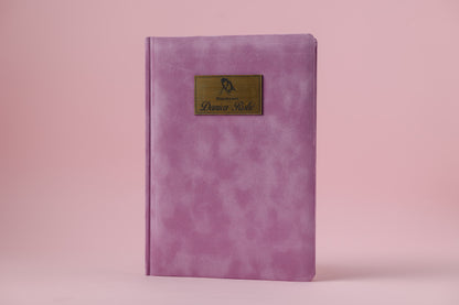 Pliš rokovnik B5 | Majestic Violet