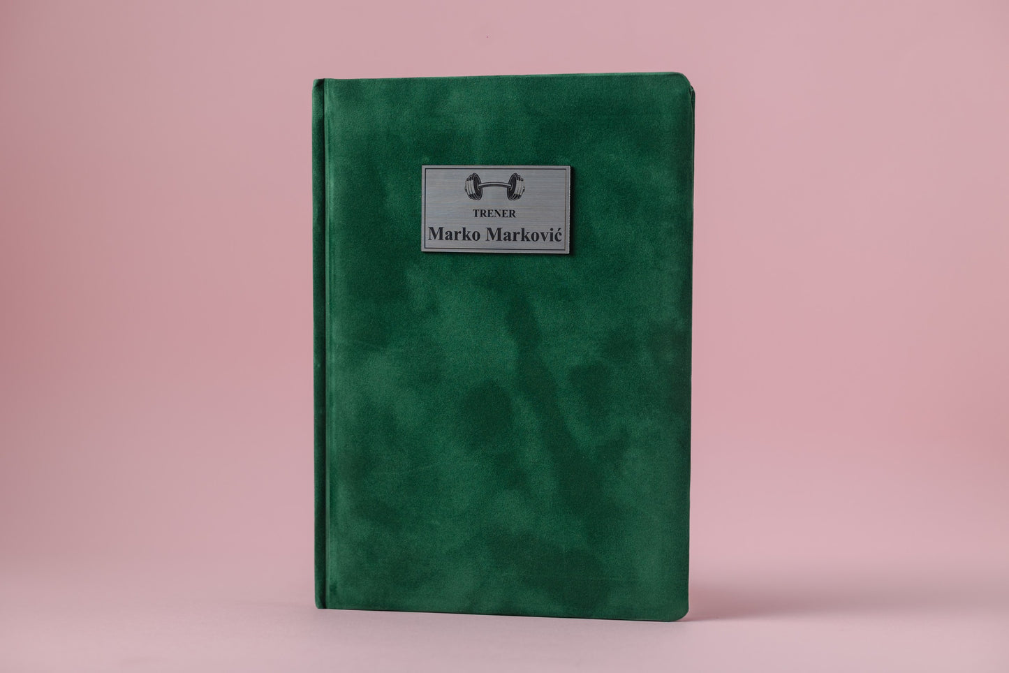 Pliš rokovnik B5 | Royal Green