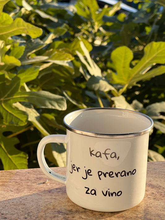 Kafa jer je prerano za vino